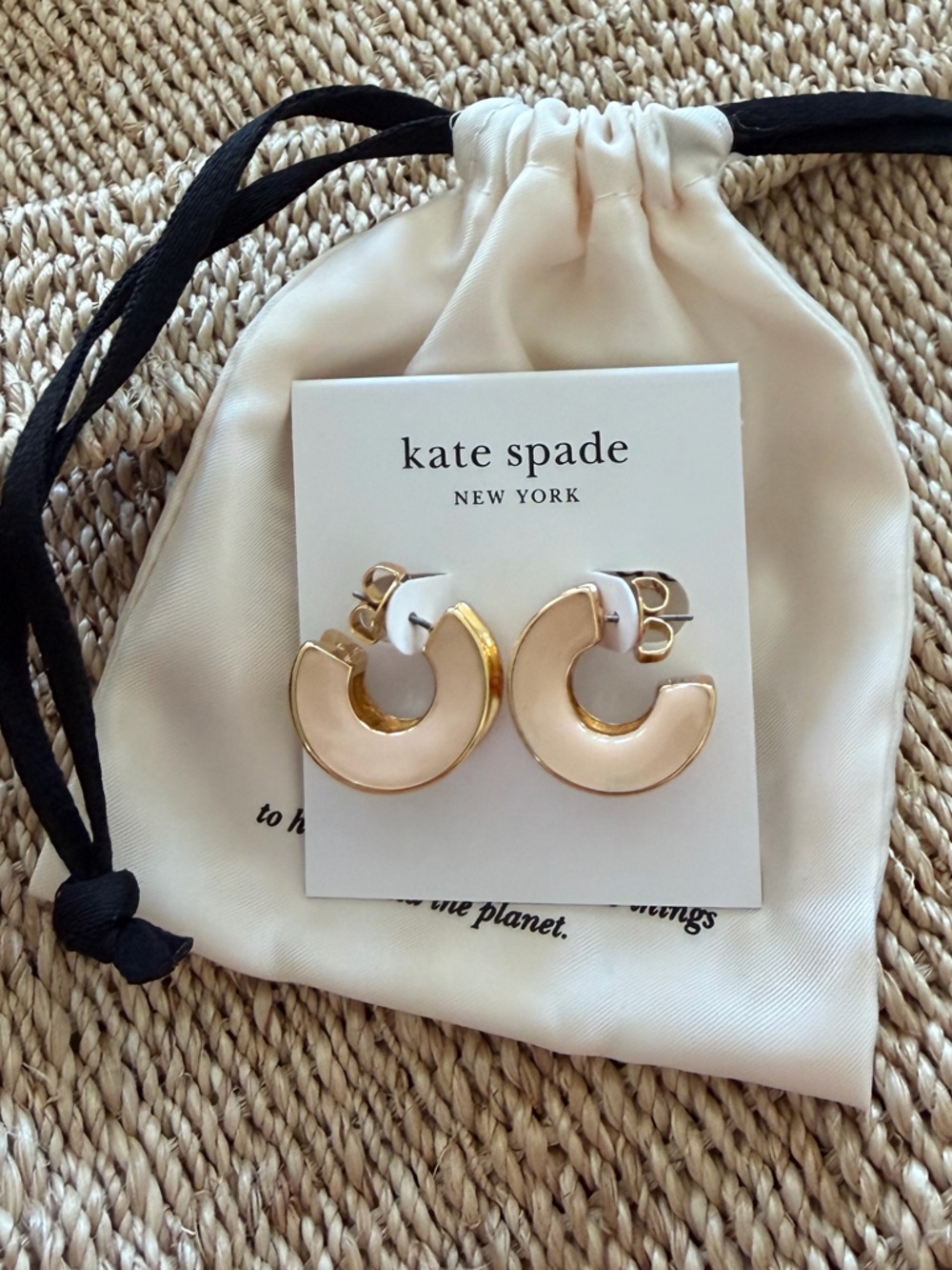 Kate Spade Chunky Hoops